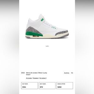 Air Jordan 3 Retro 'Lucky Green' women’s